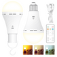 Bombilla LED recargable portátil para acampada/emergencias