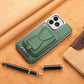 Premium leather iPhone protective case