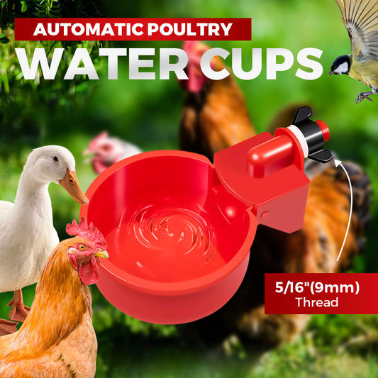 🎁¡Gran oferta! 49% de descuento✨Bebederos automáticos para aves de corral con rosca de 5/16 pulgadas