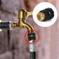 Conector macho y hembra de 3/4 de pulgada