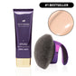 Westmore Beauty Body Coverage Perfector 3.5 oz + Brocha difuminadora extragrande - Maquillaje corporal impecable, corrector para cicatrices, manchas, venas, tatuajes y más. Mezcla cosmética.