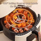 Guantes antiescaldaduras gratis por tiempo limitado 🥩 Freidora de aire vertical para kebab + Guantes resistentes al calor gratis 🍤
