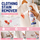 Potente spray quitamanchas para tejidos: sin productos químicos agresivos, apto para pieles sensibles. Elimina las manchas antiguas y incrustadas en camisetas, pantalones y ropa de cama.