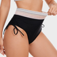 ✨👙 Conjuntos de bikini de talle alto con control de abdomen y bloques de color