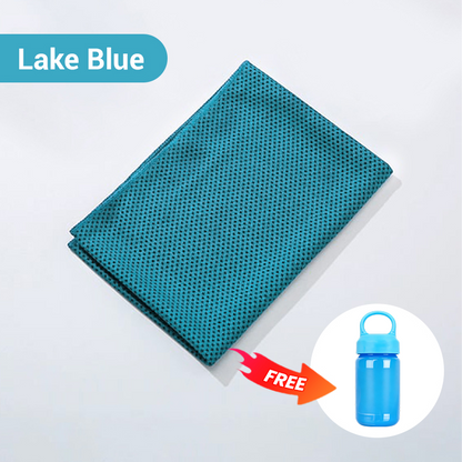 ⏰ ¡ÚLTIMO DÍA! Compra 1, Lleva 1 GRATIS ❄💦 Toalla refrescante anti sudor frío, ¡úsala donde y cuando quieras! Reutilizable, suave, absorbente, portátil — En stock en Reino Unido 🇬🇧