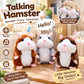 Peluche de hámster parlante: repite todo lo que digas, mueve la cabeza automáticamente y es muy divertido tanto para niños como para adultos