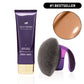 Westmore Beauty Body Coverage Perfector 3.5 oz + Brocha difuminadora extragrande - Maquillaje corporal impecable, corrector para cicatrices, manchas, venas, tatuajes y más. Mezcla cosmética.