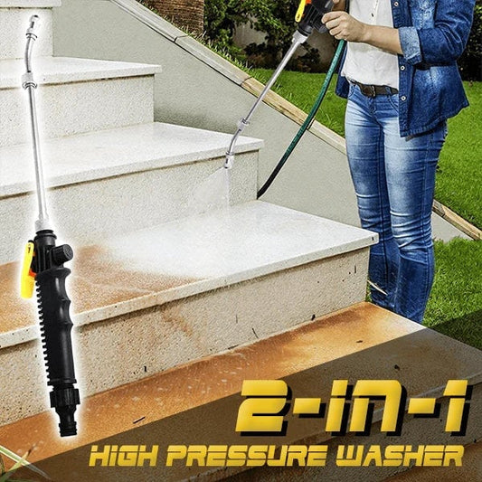 ⏰🔥 ¡50% DE DESCUENTO POR TIEMPO LIMITADO! ✨ Hidrolavadora 2 en 1 de alta presión: potente, rápida y perfecta para una limpieza sin esfuerzo 💦⚡