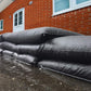 Water-absorbing and expanding flood control sandbags