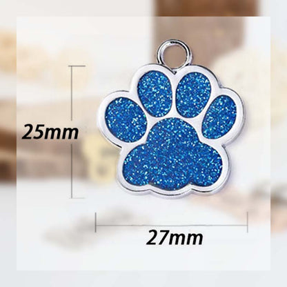 Personalized Shiny Pet Identity Label