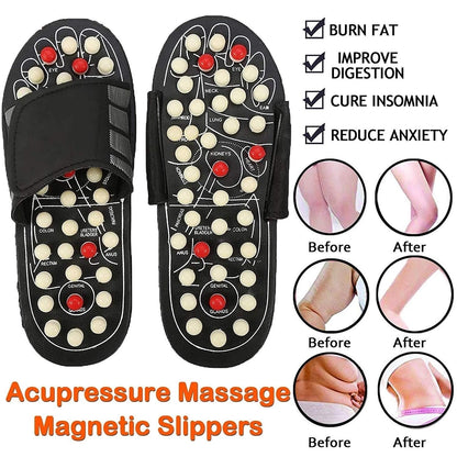 Zapatillas de Acupresión y Terapia Magnética 🔥