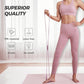 🎁¡Últimas horas de oferta relámpago!⚡ Bandas de resistencia de TPE en forma de 8 – Equipo para yoga y entrenamiento en el gimnasio