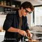 Gafas inteligentes con IA, ChatGPT, cámara de 8 MP y grabación de vídeo 4K HD 1200P, traducción en tiempo real a más de 160 idiomas, Bluetooth 5.4, audio Hi-Fi y control de música; gafas de sol inteligentes con grabación de vídeo para llevar