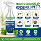 🗑️Spray natural de aceite de menta contra insectos y plagas🪳🦟 – Máxima potencia – Fórmula con aroma seguro para el hogar y el jardín