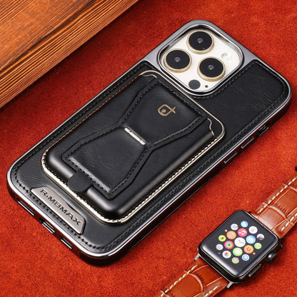 Premium leather iPhone protective case