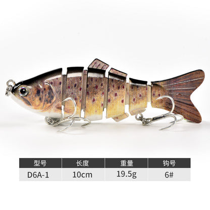 🎣Oferta limitada: 50% de descuento en señuelo de pesca realista con múltiples articulaciones que se hunde.
