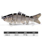 🎣Oferta limitada: 50% de descuento en señuelo de pesca realista con múltiples articulaciones que se hunde.