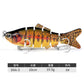🎣Oferta limitada: 50% de descuento en señuelo de pesca realista con múltiples articulaciones que se hunde.