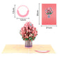 🌹 TARJETA DE SAN VALENTÍN 3D DESPLEGABLE QUE FLORECE PERMANENTEMENTE