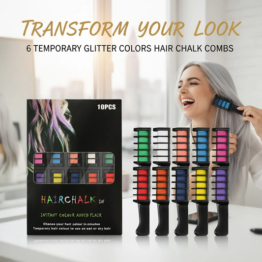 ✨Tinte temporal para el cabello en forma de tiza - Sin crueldad animal