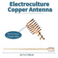 Un hilo - Antena de cobre Electro Culture