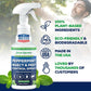 🗑️Spray natural de aceite de menta contra insectos y plagas🪳🦟 – Máxima potencia – Fórmula con aroma seguro para el hogar y el jardín