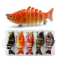 🎣Oferta limitada: 50% de descuento en señuelo de pesca realista con múltiples articulaciones que se hunde.