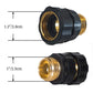 Conector macho y hembra de 3/4 de pulgada