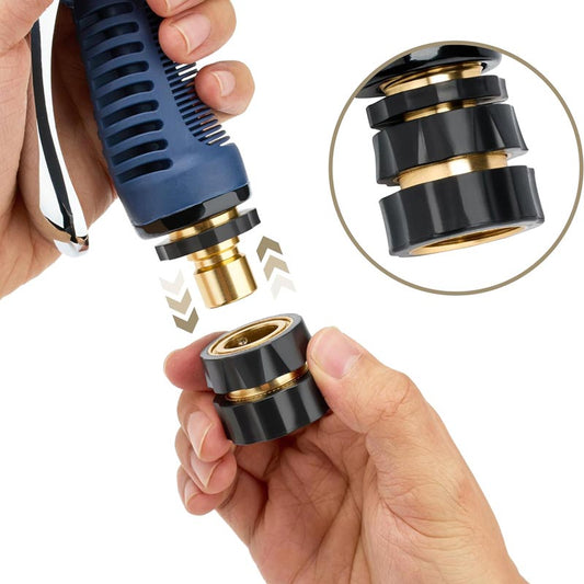 Conector macho y hembra de 3/4 de pulgada