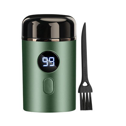 🔇Mini afeitadora potente: 60 minutos de autonomía, funcionamiento con un solo botón. Los cabezales 3D se adaptan al contorno del cuerpo, sin cortes. Ideal para pieles sensibles. Un compañero de aseo personal ideal para personas mayores. 🧔💙