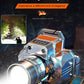 Head-Mounted Induction Zoomable Super Bright Flashlight