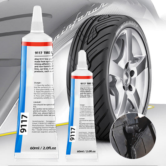 Highly efficient waterproof tire repair adhesive specially developed for tire repair