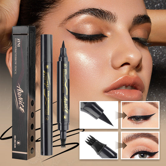 2-in-1 waterproof long-lasting Eyebrow & Eyeline Pen