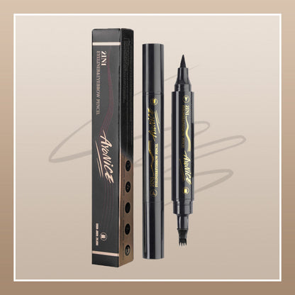 2-in-1 waterproof long-lasting Eyebrow & Eyeline Pen