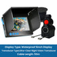 ⏳Oferta por tiempo limitado⏰Sonda de pesca con pantalla HD y transductor