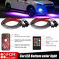 2024 Car Chassis Flexible RGB Waterproof LED Strip Lights (4PCS)