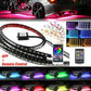 2024 Car Chassis Flexible RGB Waterproof LED Strip Lights (4PCS)