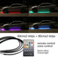 2024 Car Chassis Flexible RGB Waterproof LED Strip Lights (4PCS)