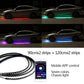 2024 Car Chassis Flexible RGB Waterproof LED Strip Lights (4PCS)