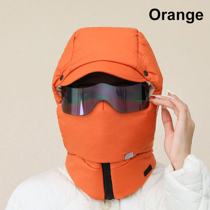 ❄️Winter New🌟Windproof Full Cover Outdoor Riding Mask with Glasses