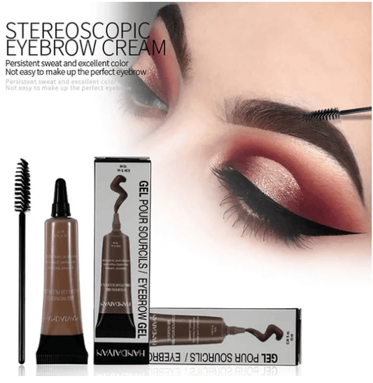 🔥🔥50 % de descuento🌟 Gel Profesional para Cejas a Prueba de Agua con Color 💕