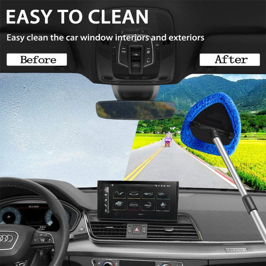 ¡Juego de Herramientas para Limpiar el Parabrisas del Coche - Extensible y Giratorio 180°! 📢📢 ¡Aprovecha ahora! Solo quedan 20 unidades, ¡hasta agotar existencias!