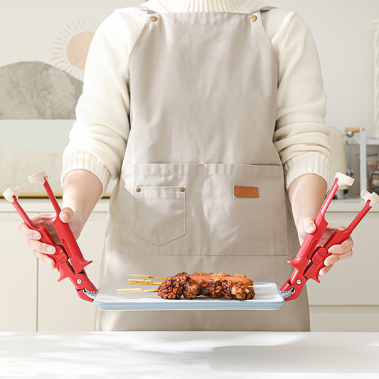 Pinza multiusos antiquemaduras para cuencos