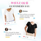 Camisetas casuales de verano para mujer Dokotoo de manga corta con cuello en V - Ajuste holgado y cómodo con fruncido.