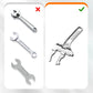 🔥🔧 Llave de Fregadero Reversible – Apertura Ajustable 6-68 mm para Reparaciones Fáciles y Rápidas 🛠️🚰