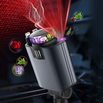 🔋Promoción por tiempo limitado: 50% de descuento⚡Cargador 5 en 1, difusor de aromas y lámpara de techo con efecto de cielo estrellado.