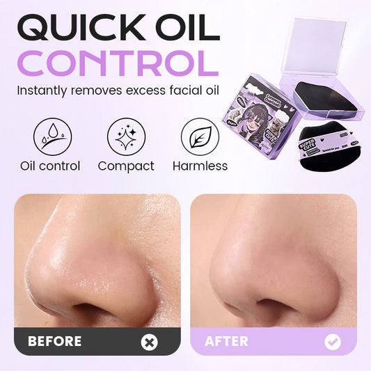 Papel Absorbente de Grasa con Borla Aplicadora