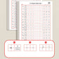 Pen con lápiz duro Running Script Copybook