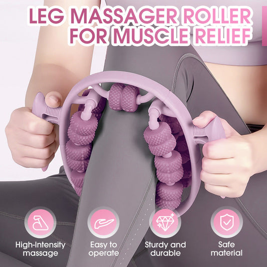 🔥 Rodillo Masajeador de Piernas - ¡Alivio Muscular Definitivo! 💆‍♀️✨