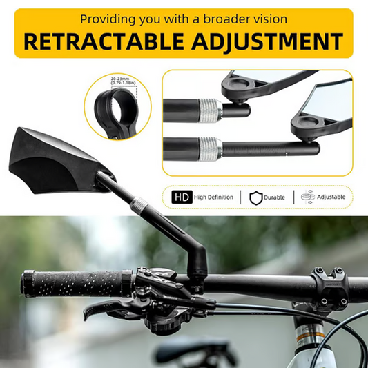 ⏳Oferta por tiempo limitado⏰Espejo retrovisor para manillar de bicicleta ajustable 360°